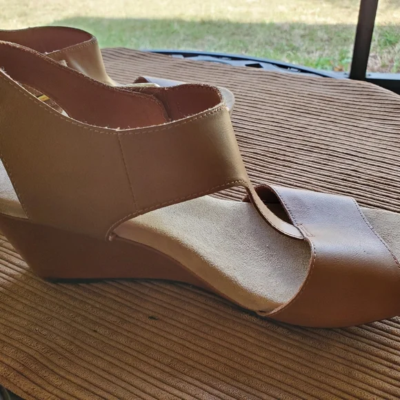 Comfortview Predictions Women's Wedge heel open toe ankle strap sandals 10W - Picture 12 of 13